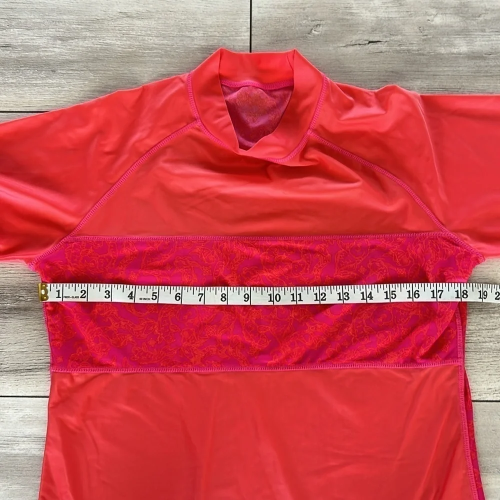 UV Skinz UPF 50+ swim sun protection long sleeve shirt top size Large